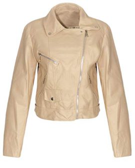 Malito Femme Courte Simili Cuir Veste Casual Faux Cuir 5173 Malito Femme Courte Simili Cuir Veste Casual Faux Cuir 5173