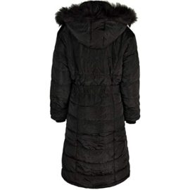 Manteau long d’hiver – rembourré/matelassé – capuche à fourrure – femme Manteau long d’hiver – rembourré/matelassé – capuche à fourrure – femme 3