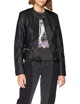 Pimkie Veste simili cuir noir Femme Pimkie Veste simili cuir noir Femme