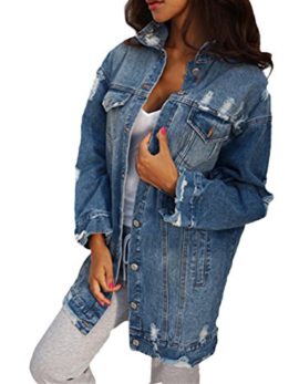 Scothen Femme Jeans Blousons Veste en Denim Casual Slim Fit Denim Veste Grande Taille Manche Longues Blousons Jean Manteaux Base Jeans Veste Vintage Jeans Manteau Casual Outwear Scothen Femme Jeans Blousons Veste en Denim Casual Slim Fit Denim Veste Grande Taille Manche Longues Blousons Jean Manteaux Base Jeans Veste Vintage Jeans Manteau Casual Outwear