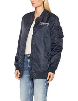 Tommy-Jeans-Femme-Nylon-Veste-Bomber-Manches-Longues-0