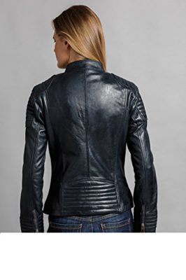 Urban Leather Coole Courte Veste en Cuir pour Femmes Urban Leather Coole Courte Veste en Cuir pour Femmes 3