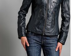 Urban Leather Coole Courte Veste en Cuir pour Femmes Urban Leather Coole Courte Veste en Cuir pour Femmes 4