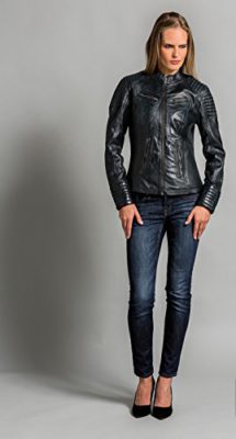 Urban Leather Coole Courte Veste en Cuir pour Femmes Urban Leather Coole Courte Veste en Cuir pour Femmes 5