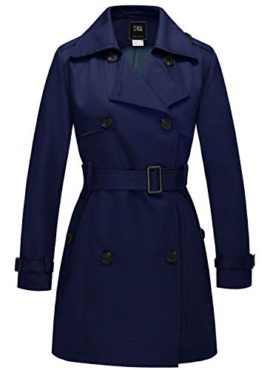 ZSHOW Femme Trench Coat Veste Double Boutonnage avec Ceinture Blouson Automne Printemps Manteaux ZSHOW Femme Trench Coat Veste Double Boutonnage avec Ceinture Blouson Automne Printemps Manteaux