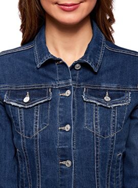 oodji-Ultra-Femme-Veste-en-Jean-Basique-0-1