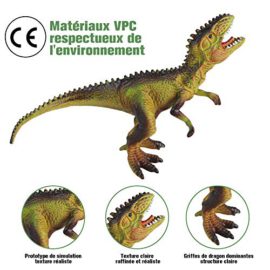 Anpro-15pcs-Dinosaure-Chiffres-Jouet-Plastique-5-Arbres-5-Rochers-1-Tapis-de-Jeu-50-Autocollants-de-Dinosaure-Educatif-Jouets-pour-Enfants-Dinosaure-Figurine-Cadeaux-de-Nol-0-1