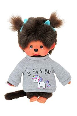 Bandai – Monchhichi – peluche – Licorne 20 cm – 80331 Bandai – Monchhichi – peluche – Licorne 20 cm – 80331