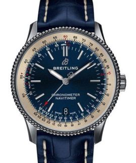 Breitling-A17325211C1P1-Navitimer-1-Montre-Automatique-pour-Homme-Cadran-Bleu-38-0