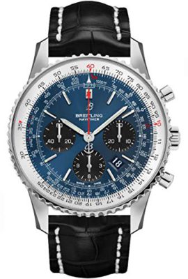 Breitling-AB01211C1P1-Navitimer-1-B01-Chronographe-43-Cadran-Bleu-0