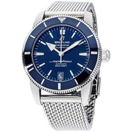 Breitling AB2020161C1A1 Montre pour Homme avec Cadran Bleu en Acier Inoxydable Breitling AB2020161C1A1 Montre pour Homme avec Cadran Bleu en Acier Inoxydable