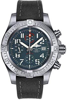 Breitling-Avenger-Bandit-Montre-pour-Homme-en-Titane-E1338310M536-109W-0