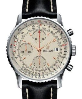 Breitling Navitimer A13324121G1X2 Montre chronographe Automatique pour Homme Cadran argenté Breitling Navitimer A13324121G1X2 Montre chronographe Automatique pour Homme Cadran argenté