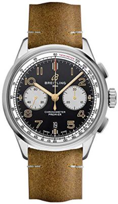 Breitling Premier B01 Montre chronographe 42 Norton pour Homme AB0118A21B1X1 Breitling Premier B01 Montre chronographe 42 Norton pour Homme AB0118A21B1X1 2