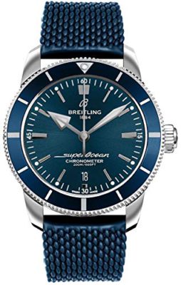 Breitling Superocean Heritage II B20 Automatic 44 Blue Aero Classic Montre Bracelet en Caoutchouc AB2030161C1S1 Breitling Superocean Heritage II B20 Automatic 44 Blue Aero Classic Montre Bracelet en Caoutchouc AB2030161C1S1 2