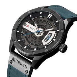 CURREN-Montre-Homme-Mode-Sport-Etanche-Analogique-Quartz-Date-Affichage-Cuir-Montre-Bracelet-0-0