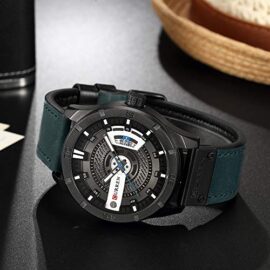 CURREN-Montre-Homme-Mode-Sport-Etanche-Analogique-Quartz-Date-Affichage-Cuir-Montre-Bracelet-0-2