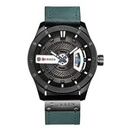 CURREN-Montre-Homme-Mode-Sport-Etanche-Analogique-Quartz-Date-Affichage-Cuir-Montre-Bracelet-0