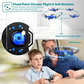 DROCON-Mini-Drone-pour-Enfant-et-Dbutants-Hlicoptre-Quadcopter-avec-Tlcommande-Maintien-de-laltitude-Flips-3D-Mode-sans-tte-et-dcollage-Atterrissage-en-Une-Touche-Cadeau-amusant-0-3