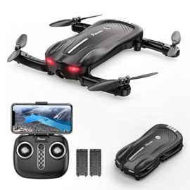 Drone à Flux Optique avec Caméra, Drone Potensic D18, 1080P WiFi PFV, Quadricoptère Pliable avec Piles Doubles, 16-20 min Batterie, Maintien de l’altitude, Drone Anti-collision pour Enfants et Adultes Drone à Flux Optique avec Caméra, Drone Potensic D18, 1080P WiFi PFV, Quadricoptère Pliable avec Piles Doubles, 16-20 min Batterie, Maintien de l’altitude, Drone Anti-collision pour Enfants et Adultes