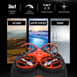 EACHINE-Mini-Bateau-tlcommande-et-Drone-pour-Enfant-et-bb-E016F-Drone-avec-3-Modes-de-Bateau-Drone-Voiture-Petit-Drone-pour-Enfant-dbutant-Facile–diriger-0-1