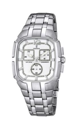 FESTINA – F6827/1 – Montre Homme – Quartz – Analogique – Aiguilles luminescentes – Bracelet Acier Inoxydable Argent FESTINA – F6827/1 – Montre Homme – Quartz – Analogique – Aiguilles luminescentes – Bracelet Acier Inoxydable Argent