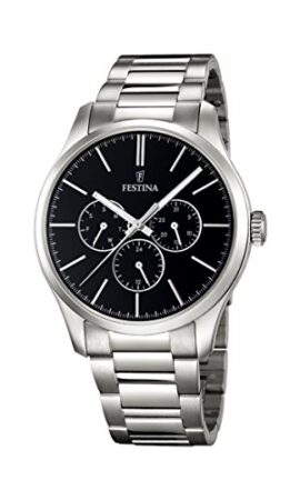 FESTINA Homme Analogique Quartz Montre avec Bracelet en Acier Inoxydable F16810/2 FESTINA Homme Analogique Quartz Montre avec Bracelet en Acier Inoxydable F16810/2