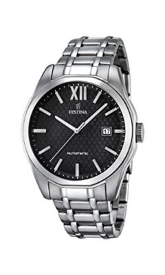 FESTINA-Homme-Analogique-Quartz-Montre-avec-Bracelet-en-Acier-Inoxydable-F168844-0