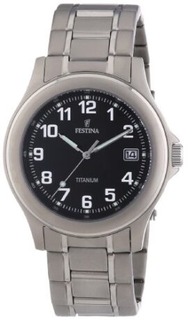 FESTINA Hommes Chronographe Quartz Montre avec Bracelet en Titane F16458/3 FESTINA Hommes Chronographe Quartz Montre avec Bracelet en Titane F16458/3