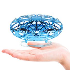 Fansteck-Mini-Drne-UFO-drne-USB-rechargebale-Avion-Interactive-Infrarouge-Induction-Hlicoptre-Capteurs--360-rotaion-contrle--la-Main-avec-Lumire-LED-Jouet-pour-Les-Enfants-et-Adultes-0