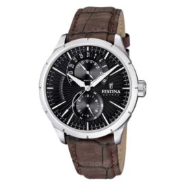 Festina – F16573/4 – Montre Homme – Quartz Analogique – Bracelet Cuir Marron Festina – F16573/4 – Montre Homme – Quartz Analogique – Bracelet Cuir Marron 2