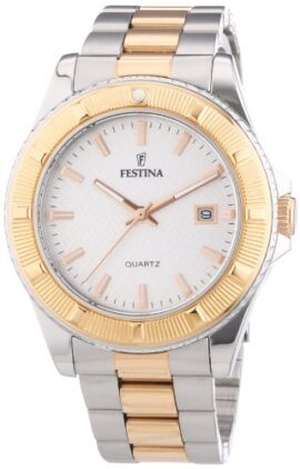 Festina – F16685/1 – Montre Mixte – Quartz Analogique – Bracelet Acier Inoxydable Plaqué Multicolore Festina – F16685/1 – Montre Mixte – Quartz Analogique – Bracelet Acier Inoxydable Plaqué Multicolore