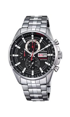 Festina Homme Chronographe Quartz Montre avec Bracelet en Acier Inoxydable F6844-4 Festina Homme Chronographe Quartz Montre avec Bracelet en Acier Inoxydable F6844-4 2