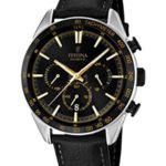 Festina Homme Chronographe Quartz Montre avec Bracelet en Cuir F16844-4 Festina Homme Chronographe Quartz Montre avec Bracelet en Cuir F16844-4