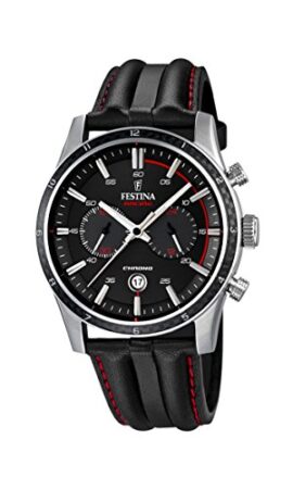 Festina Homme Chronographe Quartz Montre avec Bracelet en Cuir F16874-4 Festina Homme Chronographe Quartz Montre avec Bracelet en Cuir F16874-4