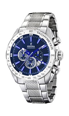 Festina-Homme-Multi-Cadrans-Quartz-Montre-avec-Bracelet-en-Acier-Inoxydable-F16488B-0