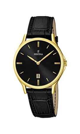 Festina Hommes Analogique Quartz Montre avec Bracelet en Cuir F16747-4 Festina Hommes Analogique Quartz Montre avec Bracelet en Cuir F16747-4