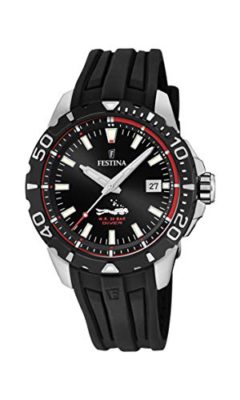 Festina-Mixte-Adulte-Analogique-Quartz-Montre-avec-Bracelet-en-PU-F204622-0