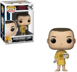 Funko- Figurines Pop Vinyl: Stranger Things: Eleven in Burger Tee Collectible Figure, 35057, Multcolour Funko- Figurines Pop Vinyl: Stranger Things: Eleven in Burger Tee Collectible Figure, 35057, Multcolour