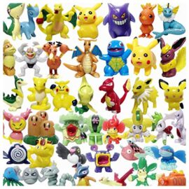 Funmo – 48 pièces Pokémon Mini Figures Action Figurines, Enfants et Adultes Party Celebration Funmo – 48 pièces Pokémon Mini Figures Action Figurines, Enfants et Adultes Party Celebration 3