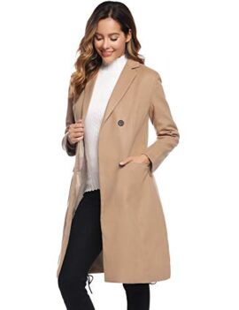 Hawiton Manteau Femme Chaud Vêtements Femme avec des Manches Longues Veste en Laine de Mode Classique élégant Automne Hiver Hawiton Manteau Femme Chaud Vêtements Femme avec des Manches Longues Veste en Laine de Mode Classique élégant Automne Hiver 5