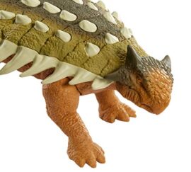 Jurassic World Ankylosaurus, Figurine Sonore de Dinosaure, Jouet pour Enfant, GHT09 Jurassic World Ankylosaurus, Figurine Sonore de Dinosaure, Jouet pour Enfant, GHT09 4