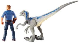 Jurassic World- Owen & Blue Figurine, FMM51 Jurassic World- Owen & Blue Figurine, FMM51 4