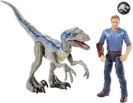 Jurassic World- Owen & Blue Figurine, FMM51 Jurassic World- Owen & Blue Figurine, FMM51 2