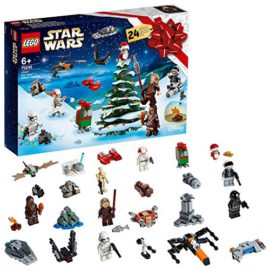 LEGO-Calendrier-de-lAvent-Star-Wars-2019-Compte--Rebours-de-Nol-Inclus-24-minifigurines--Assembler-6-Ans-et-Plus-280-Pices--Construire-75245-0