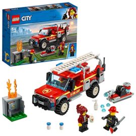 LEGO®-City Le camion du chef des pompiers Enfant 5 Ans et Plus, Jouet de Construction, 201 Pièces 60231 LEGO®-City Le camion du chef des pompiers Enfant 5 Ans et Plus, Jouet de Construction, 201 Pièces 60231