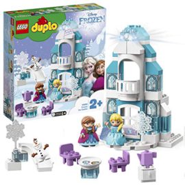 LEGO®-DUPLO® Disney PrincessTM Le château de la Reine des neiges Jouet pour Tout Petits Fille et Garçon dès 2 Ans, 59 Pièces de Construction 10899 LEGO®-DUPLO® Disney PrincessTM Le château de la Reine des neiges Jouet pour Tout Petits Fille et Garçon dès 2 Ans, 59 Pièces de Construction 10899