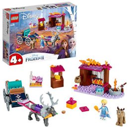 LEGO®-Disney PrincessTM L’aventure en calèche d’Elsa  Issu du Film la Reine des Neiges 2 de Disney Jouet Fille et Garçon 4 Ans et Plus, 116 Pièces 41166 LEGO®-Disney PrincessTM L’aventure en calèche d’Elsa  Issu du Film la Reine des Neiges 2 de Disney Jouet Fille et Garçon 4 Ans et Plus, 116 Pièces 41166