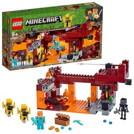 LEGO-Minecraft-Le-pont-de-Blaze-Jeu-Construction-et-Aventure-8-Ans-et-Plus-Jouet-pour-Garon-et-Fille-de-372-Pices-21154-0-0