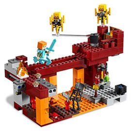 LEGO-Minecraft-Le-pont-de-Blaze-Jeu-Construction-et-Aventure-8-Ans-et-Plus-Jouet-pour-Garon-et-Fille-de-372-Pices-21154-0-1